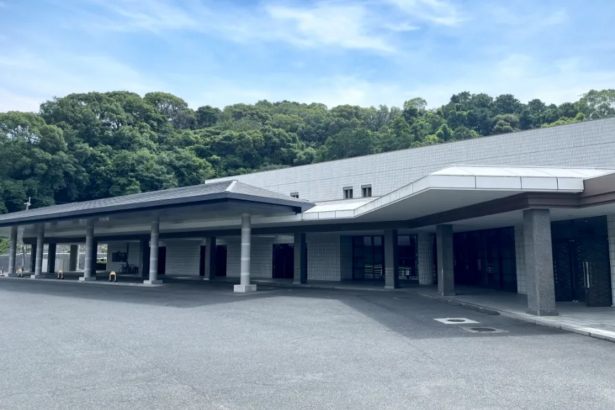 写真：北筑昇華苑 火葬場の外観